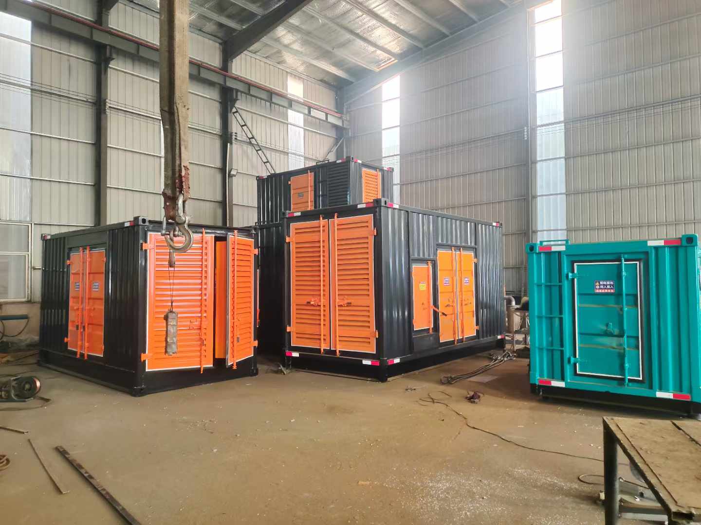 庆城500kw柴油发电机组可以带动多少功率设备？