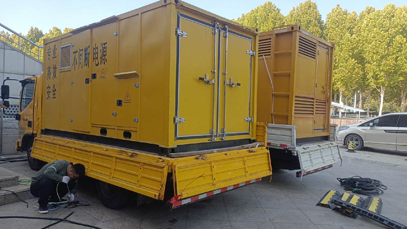 庆城柴油发电机组和UPS电源配合使用时的注意事项